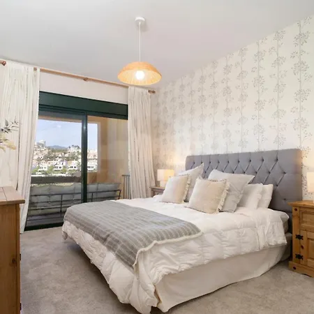 First-class Family Community. Chic Design King Bed Estepona